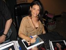 Meredith Salenger signing proof