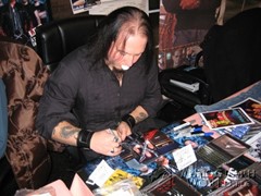 signing photo