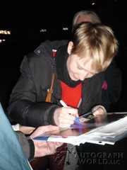 signing photo