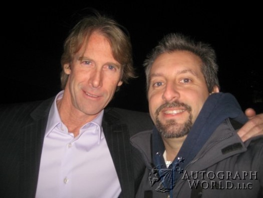 Michael Bay autograph