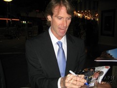 signing photo
