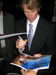 signing photo