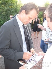 signing photo