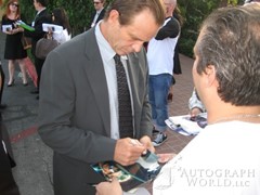 signing photo