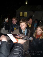 signing photo