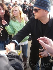 signing photo