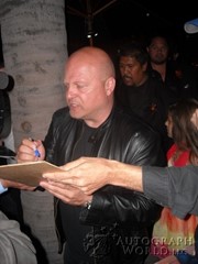 signing photo
