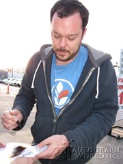 signing photo