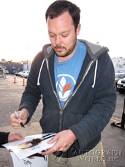 signing photo