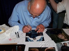 signing photo