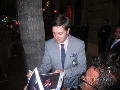 signing photo