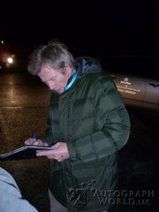 signing photo
