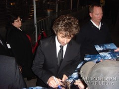 signing photo