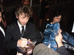 signing photo