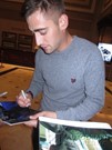 Michael Socha signing proof