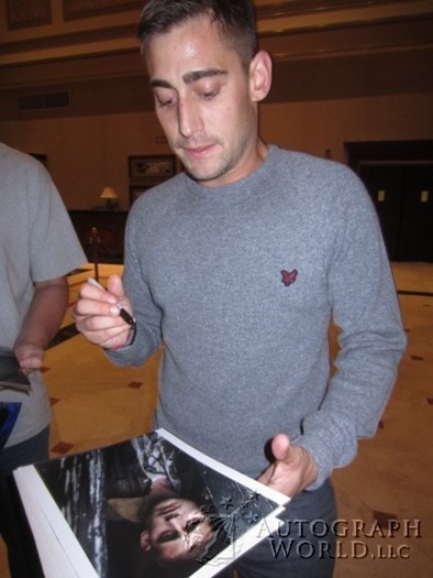 Michael Socha autograph