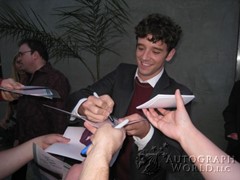 signing photo
