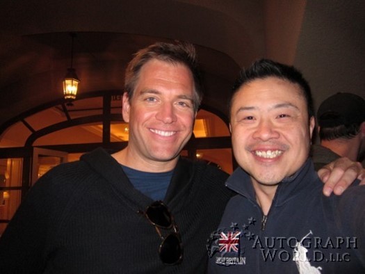 Michael Weatherly autograph
