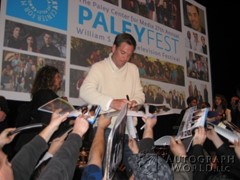 signing photo