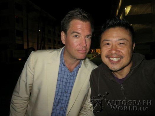 Michael Weatherly autograph
