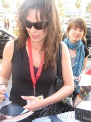 signing photo