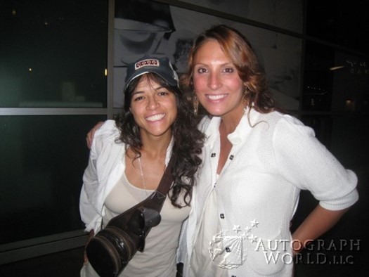 Michelle Rodriguez autograph
