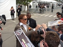 signing photo