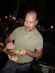 signing photo
