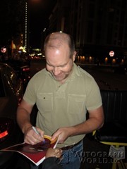 signing photo
