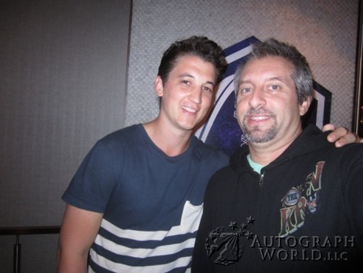 Miles Teller autograph
