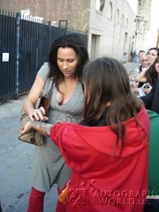 signing photo