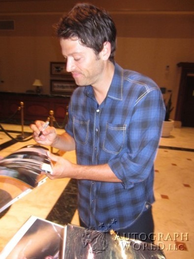 Misha Collins autograph