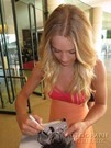 Mollee Gray signing proof