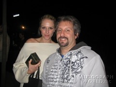 signing photo