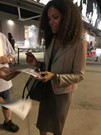 Monica Lawson signing proof
