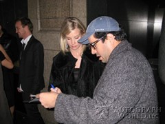 signing photo