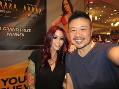 signing photo