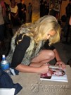 Morgan Beck signing proof