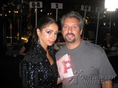 signing photo