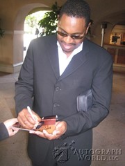 signing photo