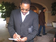 signing photo