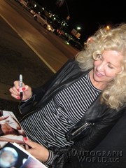 signing photo