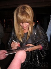 signing photo