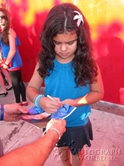 signing photo