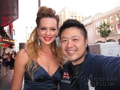 signing photo