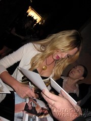 signing photo