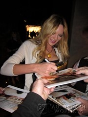 signing photo