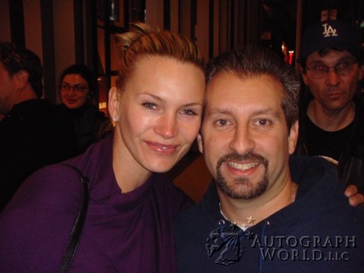 Natasha Henstridge autograph