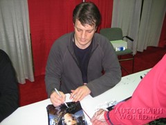 signing photo