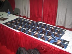 signing photo